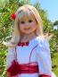 Preview: NEU: Coco von Monika Levenig - blond - 112 cm -